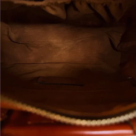 Patricia Nash Tan and Brown Woven Crossbody Bag - Picture 6 of 7